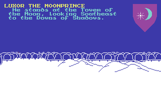 The Lords of Midnight Commodore 64 gameplay screenshot 1
