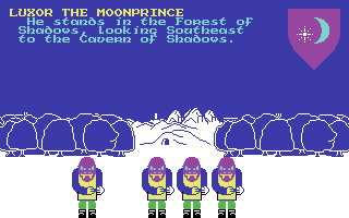 The Lords of Midnight Commodore 64 gameplay screenshot 2