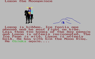 The Lords of Midnight Commodore 64 gameplay screenshot 3