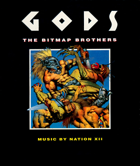 Gods - box art (Bitmap Brothers)