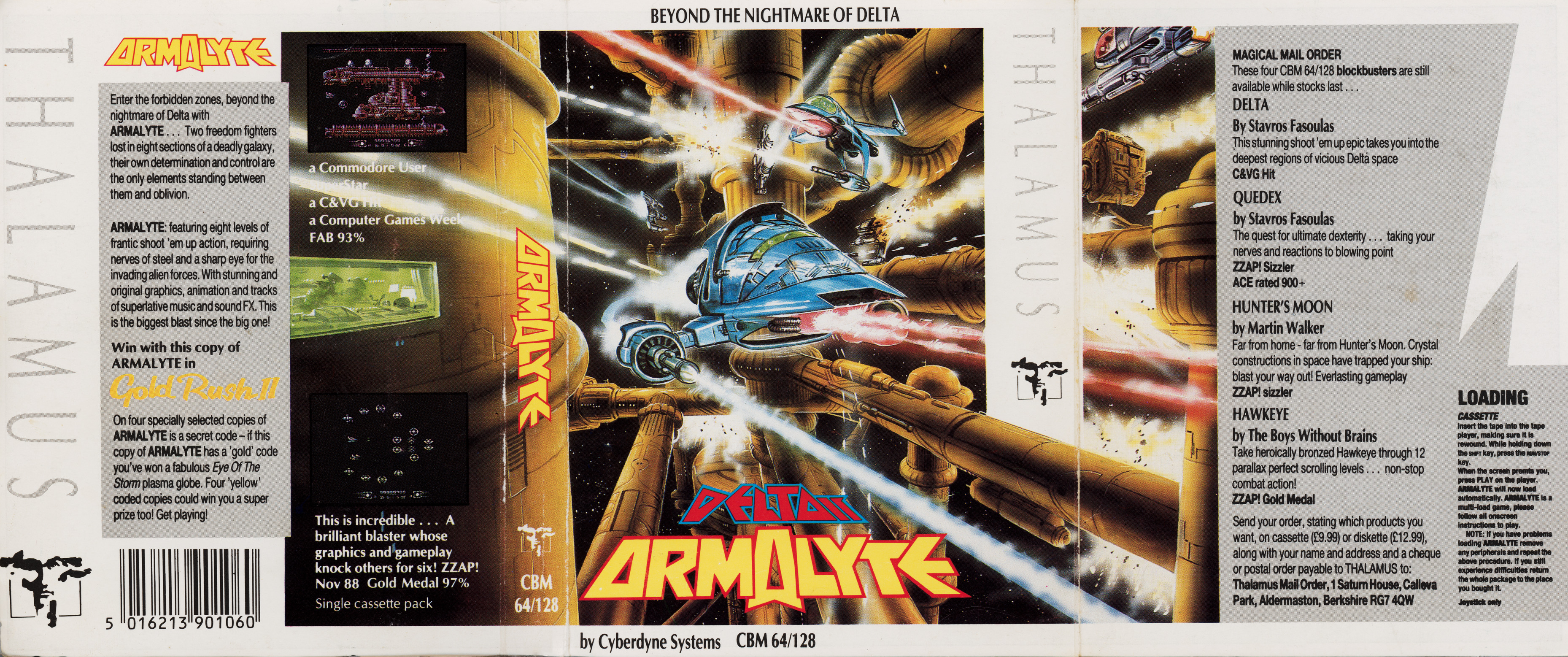 Armalyte - cassette inlay front