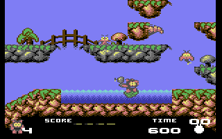 Creatures - in-game screenshot, Commodore 64