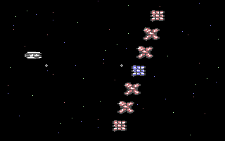 Delta - in-game screenshot, Commodore 64
