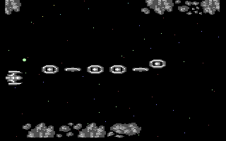 Delta - in-game screenshot, Commodore 64