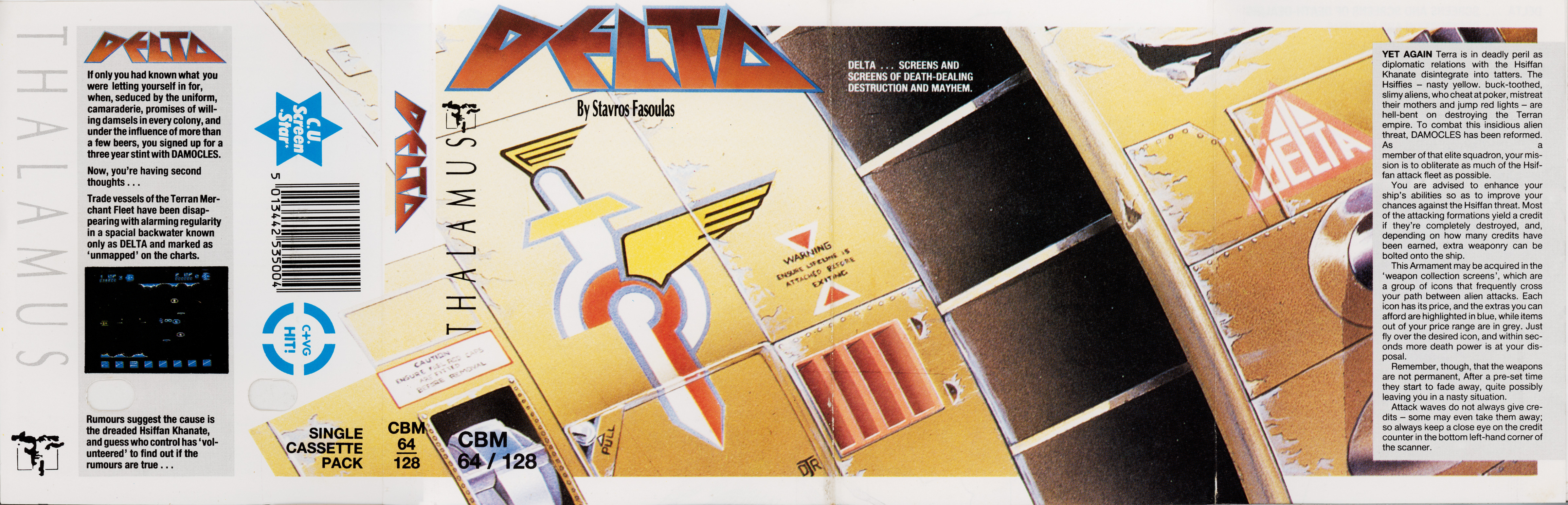 Delta - cassette inlay front