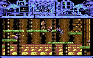 Hawkeye - in-game screenshot, Commodore 64
