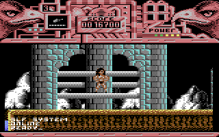 Hawkeye - in-game screenshot, Commodore 64