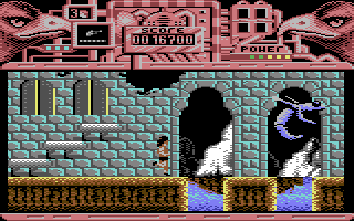 Hawkeye - in-game screenshot, Commodore 64