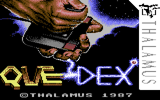 Quedex - in-game screenshot, Commodore 64