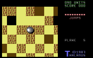 Quedex - in-game screenshot, Commodore 64