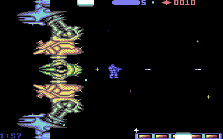 Retrograde - in-game screenshot, Commodore 64