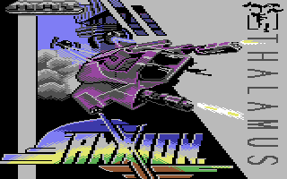 Sanxion - in-game screenshot, Commodore 64