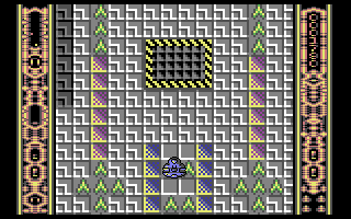 Snare - in-game screenshot, Commodore 64