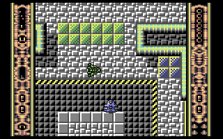Snare - in-game screenshot, Commodore 64