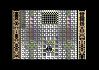 Snare - in-game screenshot, Commodore 64