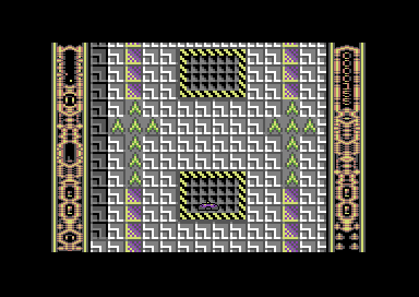 Snare - in-game screenshot, Commodore 64