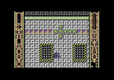 Snare - in-game screenshot, Commodore 64