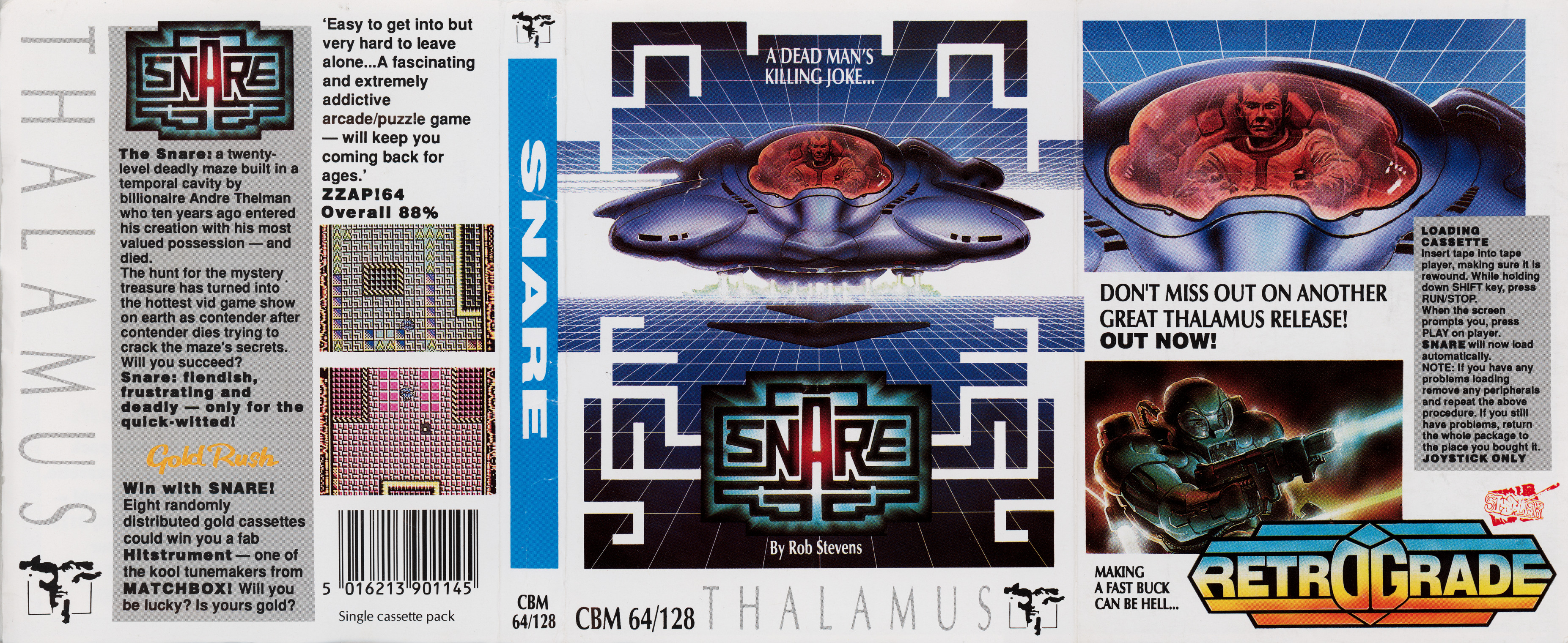 Snare - cassette inlay front